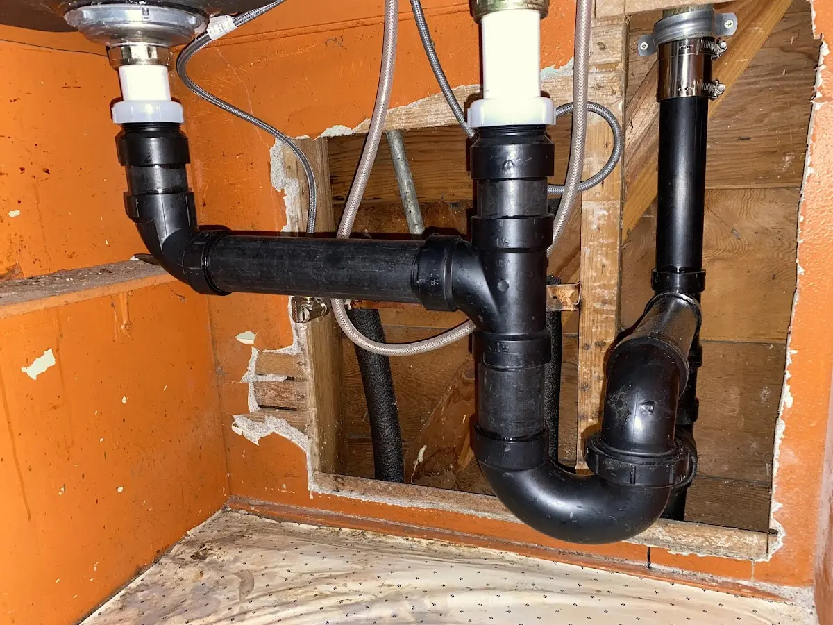 Professional Repiping Services equipment and tools on the job in Cottage Grove